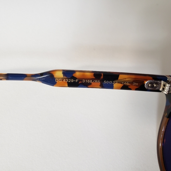 Dolce and Gabbana Havana Tortoise Sunglasses